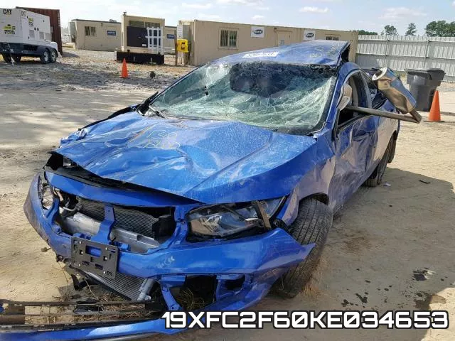 19XFC2F60KE034653 фото 3