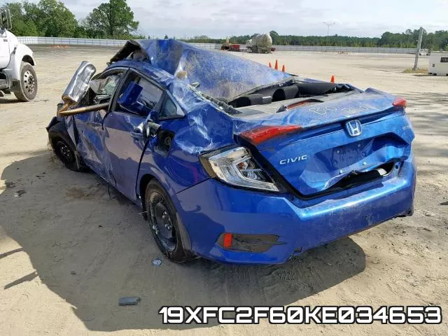 19XFC2F60KE034653 фото 4