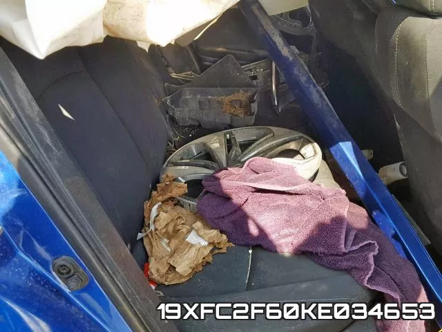 19XFC2F60KE034653 фото 7