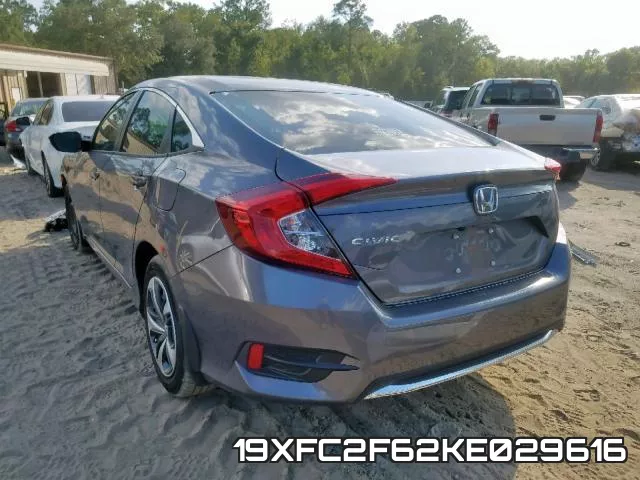 19XFC2F62KE029616 фото 4