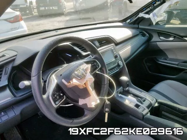 19XFC2F62KE029616 фото 10