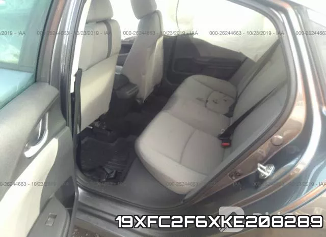 19XFC2F6XKE208289 фото 9