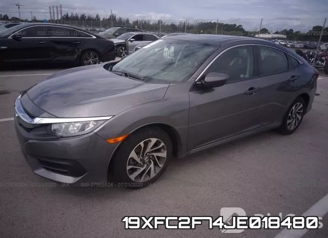 19XFC2F74JE018480 фото 3