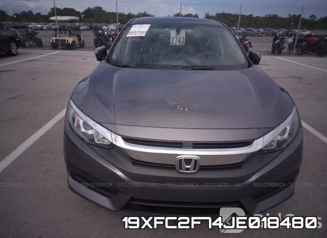 19XFC2F74JE018480 фото 7