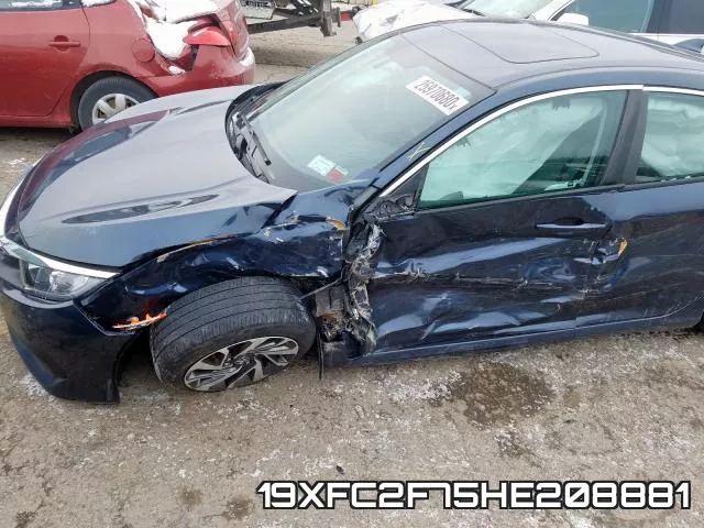 19XFC2F75HE208881 фото 2