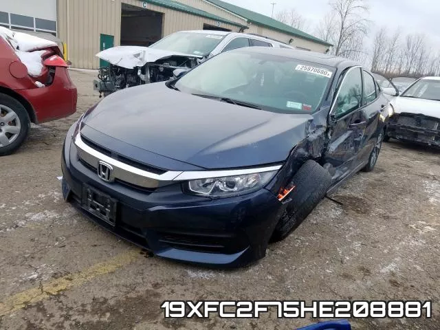 19XFC2F75HE208881 фото 3