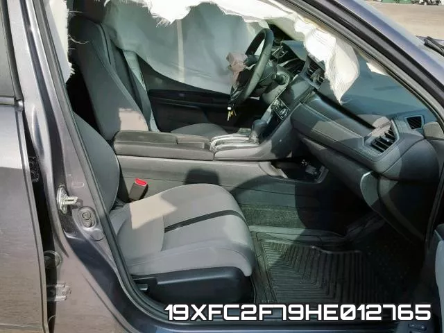 19XFC2F79HE012765 фото 6