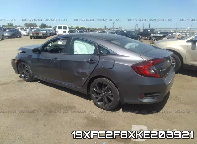 19XFC2F8XKE203921 фото 4