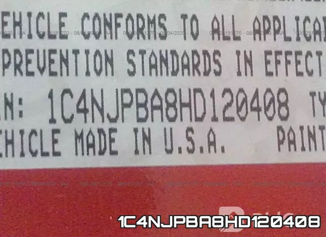 1C4NJPBA8HD120408 фото 10