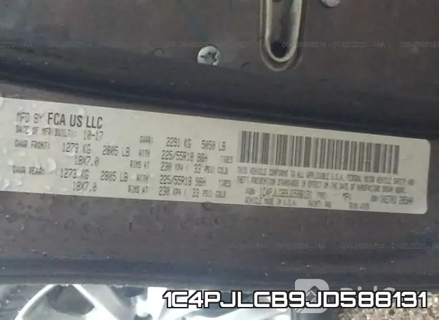 1C4PJLCB9JD588131 фото 10