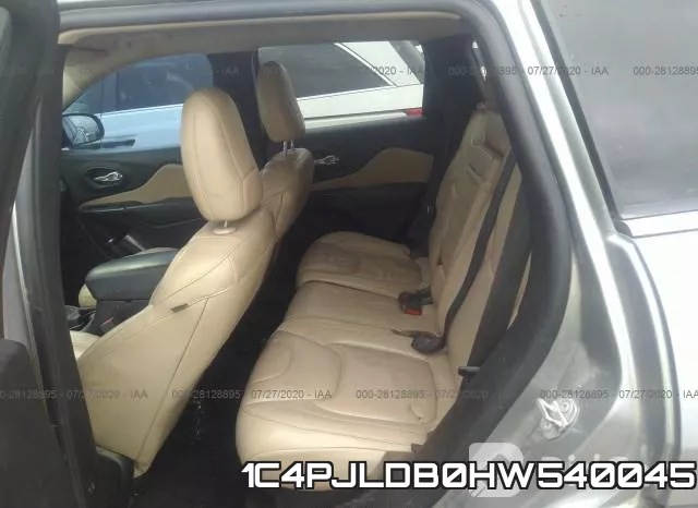 1C4PJLDB0HW540045 фото 9