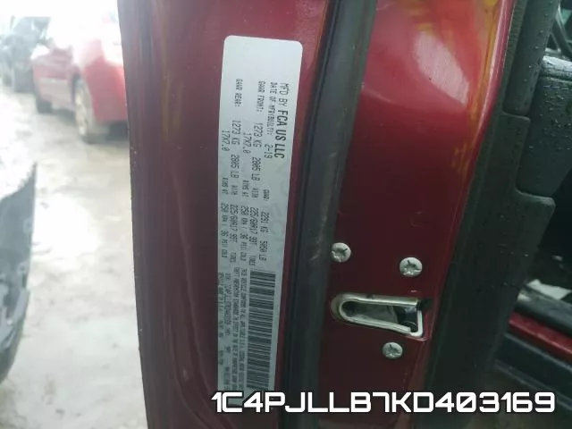1C4PJLLB7KD403169 фото 2