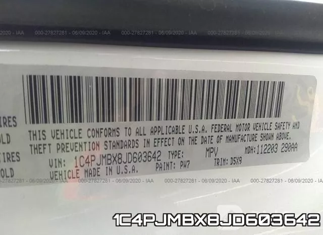 1C4PJMBX8JD603642 фото 10