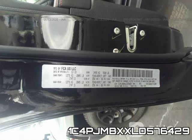 1C4PJMBXXLD576429 фото 10