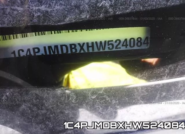 1C4PJMDBXHW524084 фото 10