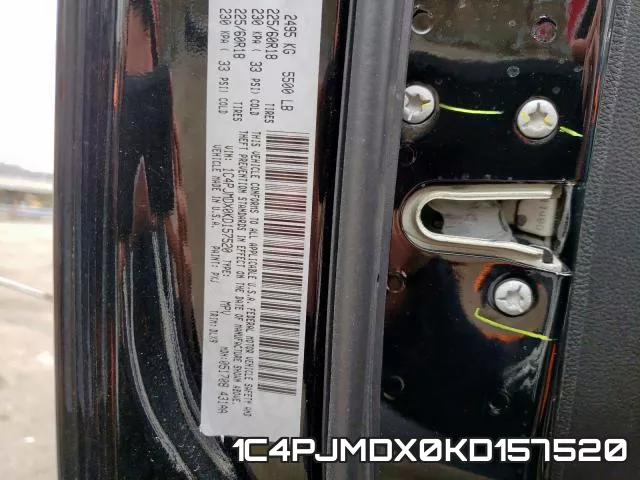 1C4PJMDX0KD157520 фото 2