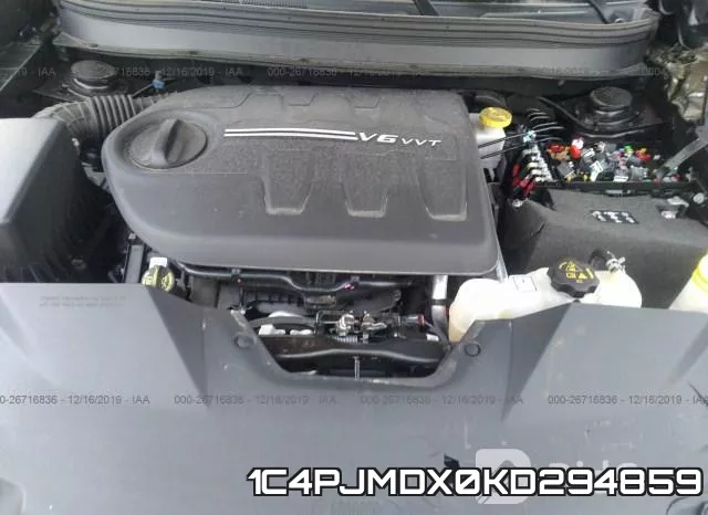 1C4PJMDX0KD294859 фото 2