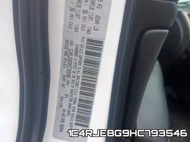 1C4RJEBG9HC793546 фото 2