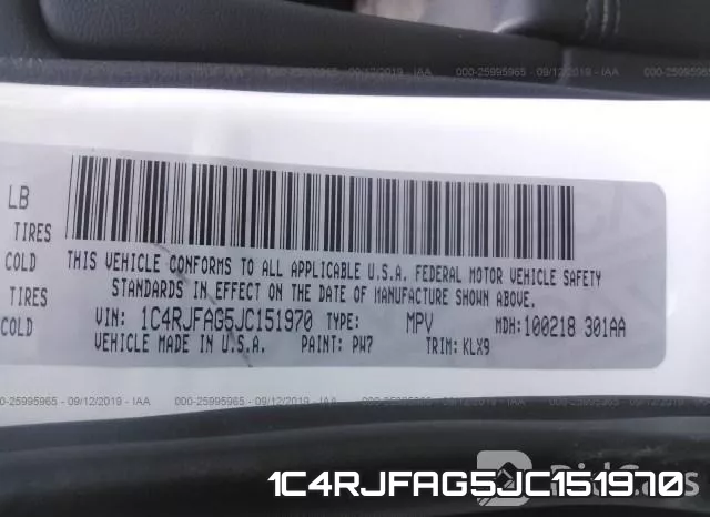 1C4RJFAG5JC151970 фото 10