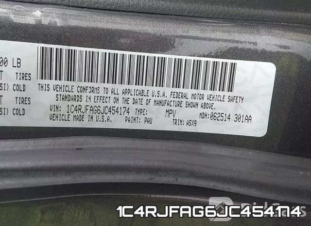 1C4RJFAG6JC454174 фото 10