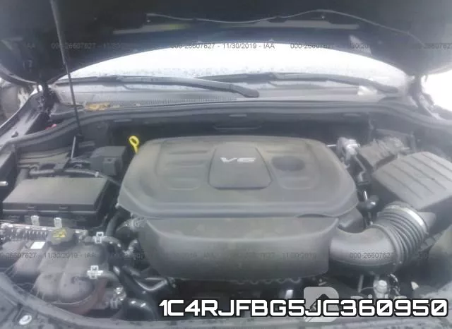 1C4RJFBG5JC360950 фото 2