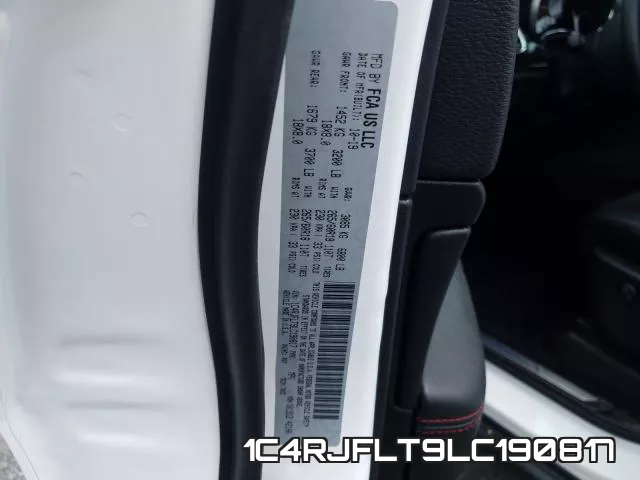 1C4RJFLT9LC190817 фото 2
