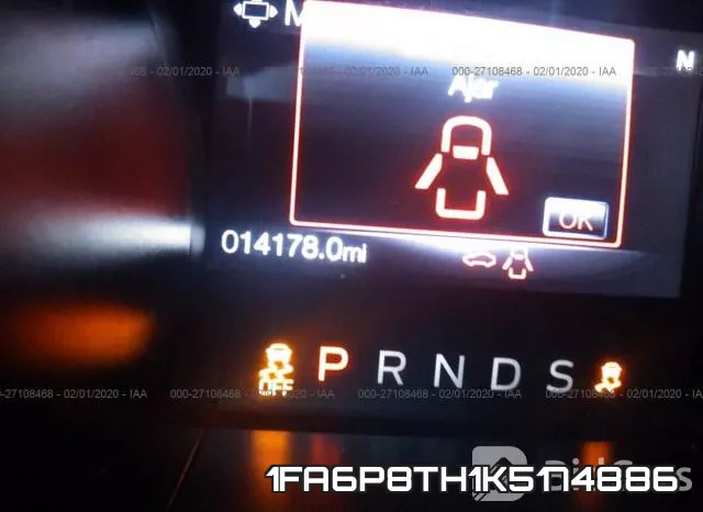 1FA6P8TH1K5174886 фото 8