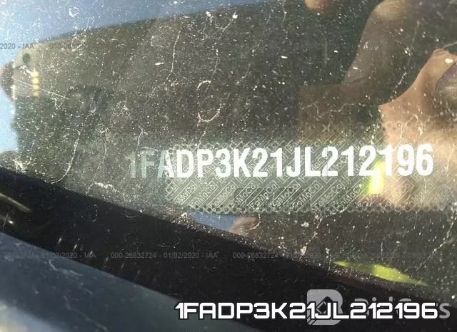 1FADP3K21JL212196 фото 10