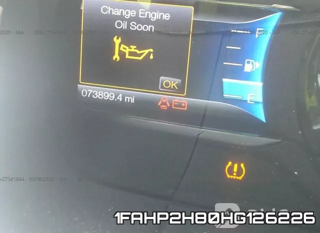 1FAHP2H80HG126226 фото 8