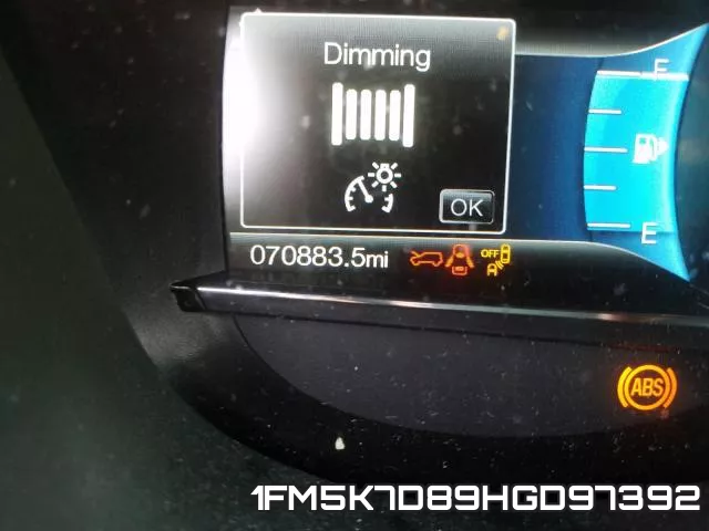 1FM5K7D89HGD97392 фото 9