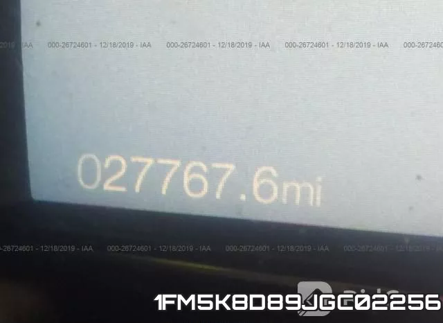 1FM5K8D89JGC02256 фото 8
