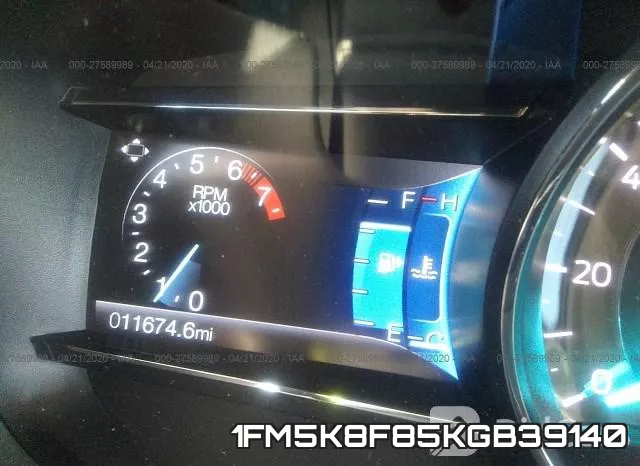 1FM5K8F85KGB39140 фото 8