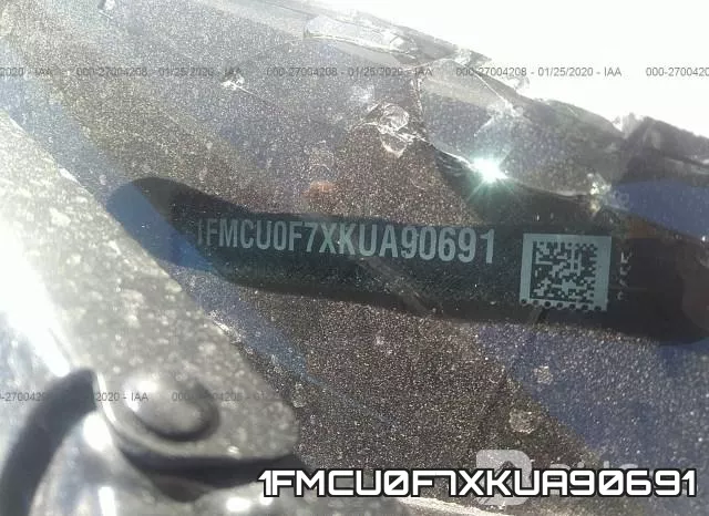 1FMCU0F7XKUA90691 фото 10