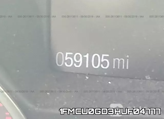 1FMCU0GD3HUF04777 фото 8