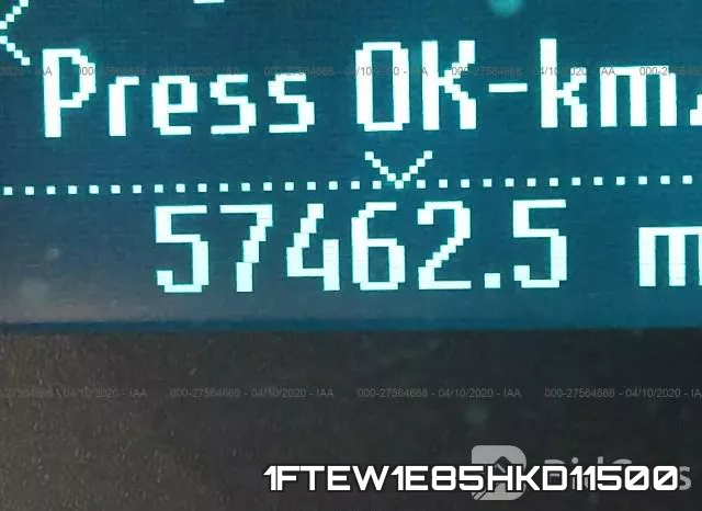 1FTEW1E85HKD11500 фото 8