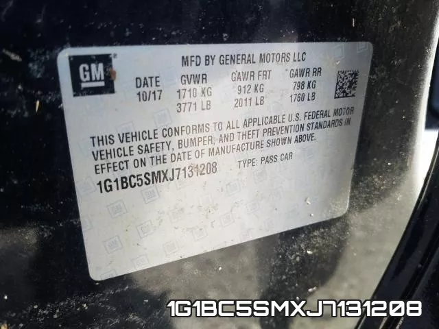 1G1BC5SMXJ7131208 фото 2