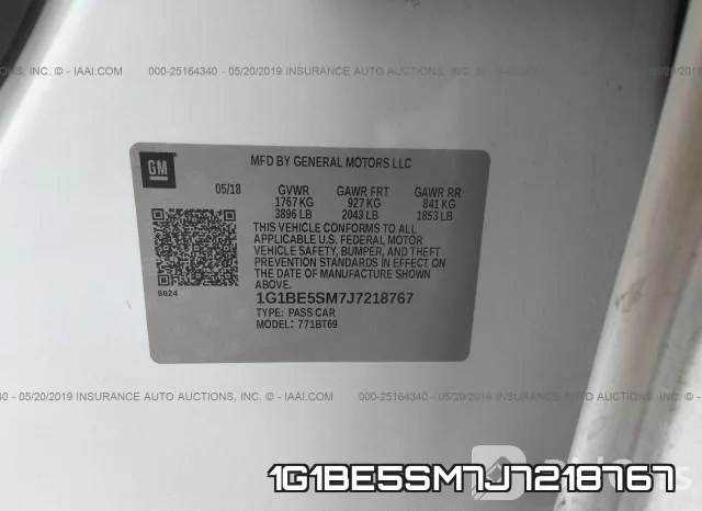 1G1BE5SM7J7218767 фото 10