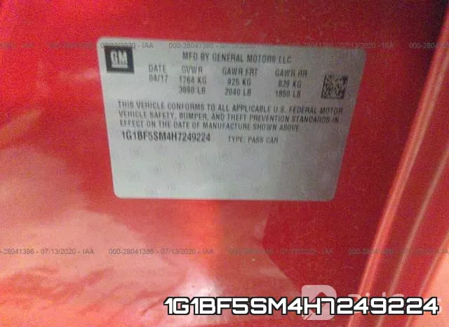 1G1BF5SM4H7249224 фото 10