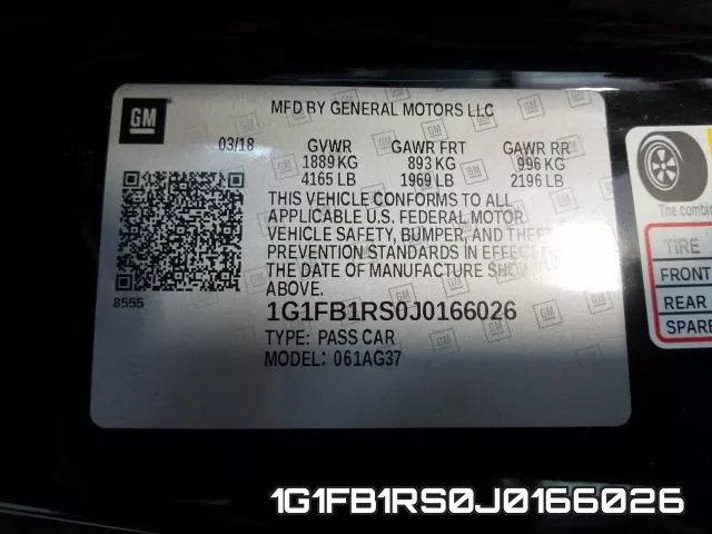 1G1FB1RS0J0166026 фото 2