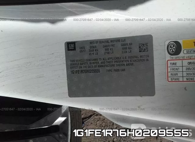 1G1FE1R76H0209555 фото 9