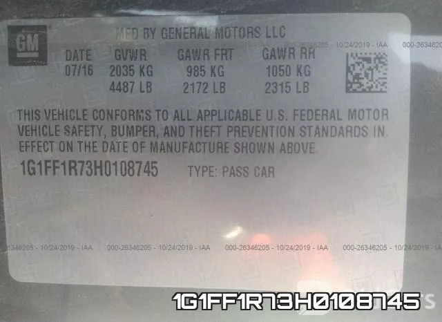 1G1FF1R73H0108745 фото 10
