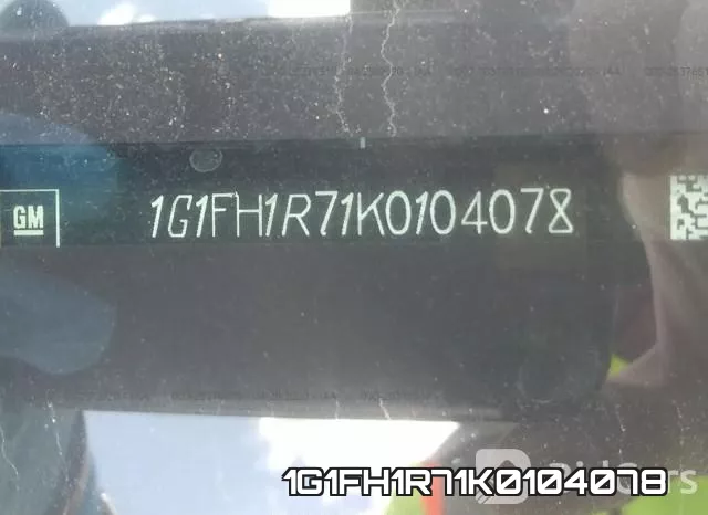 1G1FH1R71K0104078 фото 10