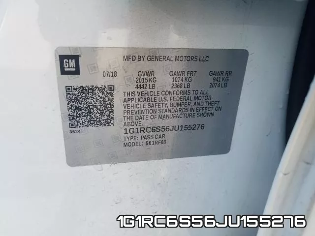 1G1RC6S56JU155276 фото 2
