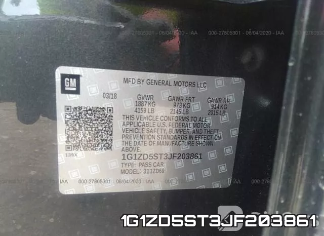 1G1ZD5ST3JF203861 фото 10