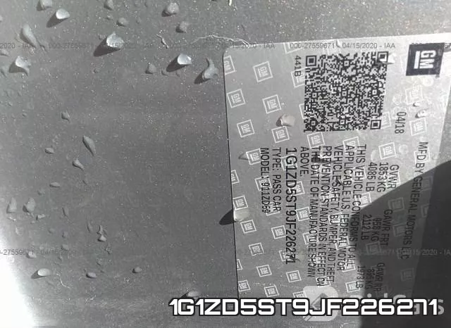 1G1ZD5ST9JF226271 фото 10