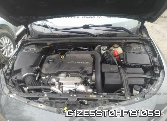 1G1ZE5ST0HF191059 фото 2