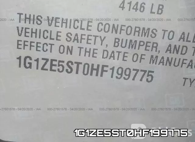 1G1ZE5ST0HF199775 фото 10