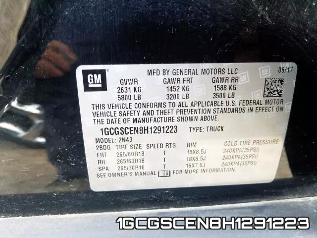 1GCGSCEN8H1291223 фото 2