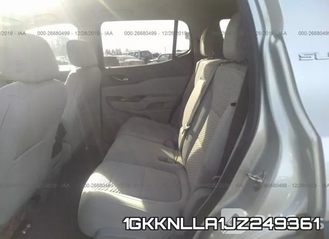 1GKKNLLA1JZ249361 фото 9