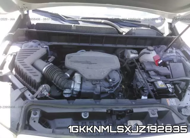 1GKKNMLSXJZ192835 фото 2